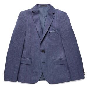 Lauren Ralph Lauren Big Boys Plaid Sport Coat - Navy, jacket suit 16R